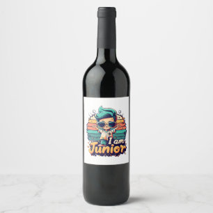 Étiquette Pour Bouteilles De Vin Junior