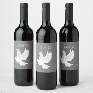 Étiquette Pour Bouteilles De Vin La flore marine des méduses et des poissons aquat