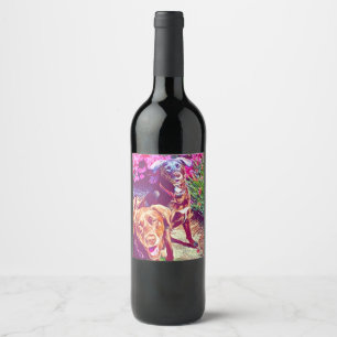 Étiquette Pour Bouteilles De Vin laboratoire de chocolat