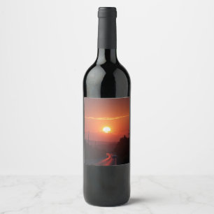 Étiquette Pour Bouteilles De Vin L'art dans le vin Étiquette