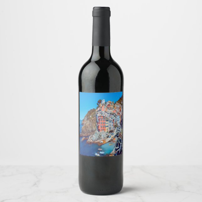Étiquette Pour Bouteilles De Vin ldp RIOMAGGIORE - Cinque Terre - (Devant)