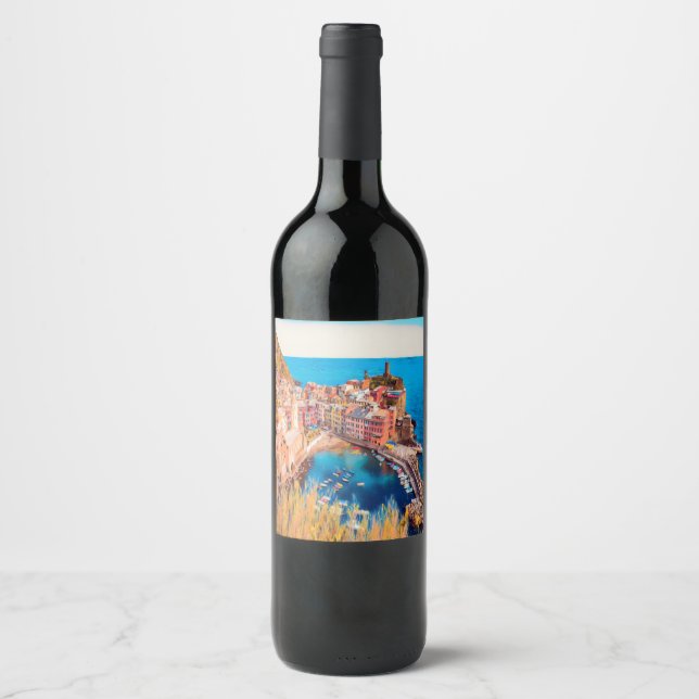 Étiquette Pour Bouteilles De Vin ldp VERNAZZA - Cinque Terre - (Devant)