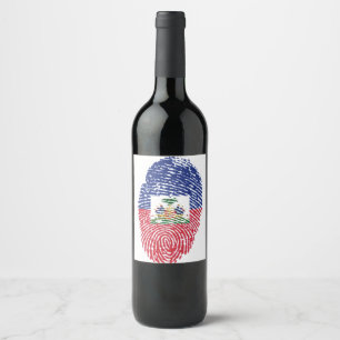 Étiquette Pour Bouteilles De Vin Le Haïti