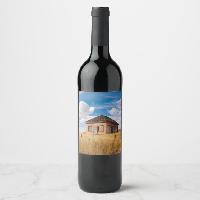 Étiquette Pour Bouteilles De Vin Le test du temps (Devant)