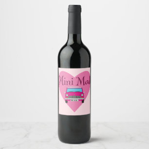 Étiquette Pour Bouteilles De Vin Les amoureux des minis