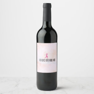 Étiquette Pour Bouteilles De Vin Les mamans jumelles ont plus de vin