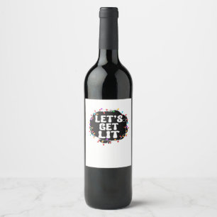 Étiquette Pour Bouteilles De Vin Lit Classic Vintage Style