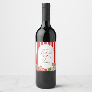 Étiquette Pour Bouteilles De Vin Livraison spéciale Baby Shower Italien