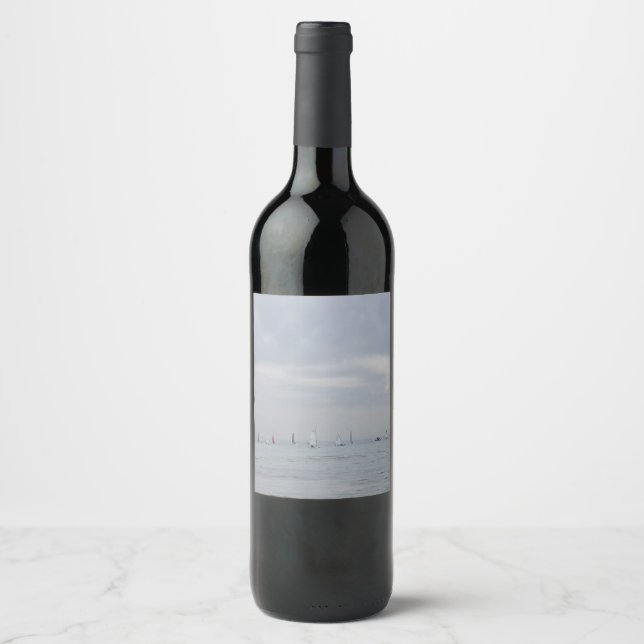 Étiquette Pour Bouteilles De Vin Livre d'or (Devant)