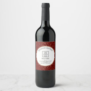 Étiquette Pour Bouteilles De Vin Logo élégant de douche professionnelle en Bourgogn