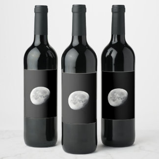 ÉTIQUETTE POUR BOUTEILLES DE VIN LUNE