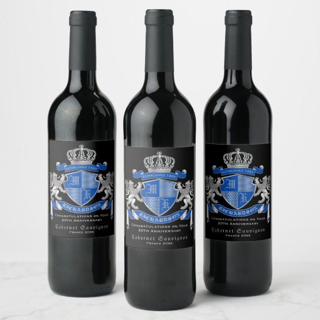 Étiquette Pour Bouteilles De Vin Make Your (Bouteilles)