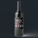 Étiquette Pour Bouteilles De Vin Maman - Je t'aime maman<br><div class="desc">Voulez-vous remercier votre mère pour tous les moments difficiles,  par exemple pour son anniversaire ou la fête des mères ? Montrez à votre mère votre amour avec un cadeau et un message d'amour!</div>