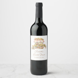 Étiquette Pour Bouteilles De Vin Marché Floral de Printemps Love In Bloom Enterreme