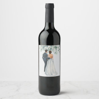 Étiquette Pour Bouteilles De Vin Mariage