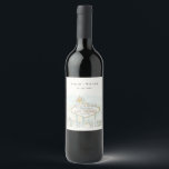 Étiquette Pour Bouteilles De Vin Mariage aquarelle paysage Las Vegas Nevada<br><div class="desc">Collection de mariage paysage Las Vegas Nevada. Si vous avez besoin d'une personnalisation supplémentaire,  n'hésitez pas à m'envoyer un e-mail à yellowfebstudio@gmail.com ou à envoyer un message via Zazzle.</div>