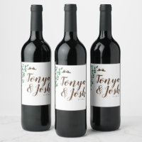 Mariage d'amour oiseaux avec branches rustiques et