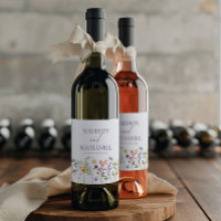 Mariage de jardin floral de fleurs sauvages