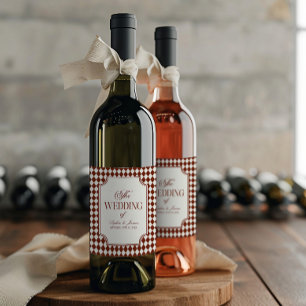 Étiquette Pour Bouteilles De Vin Mariage de Luxe Bourgeoisie Bourgeoise Bourgogne V