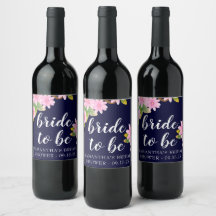 Mariage élégant « Future mariée » à motif floral r