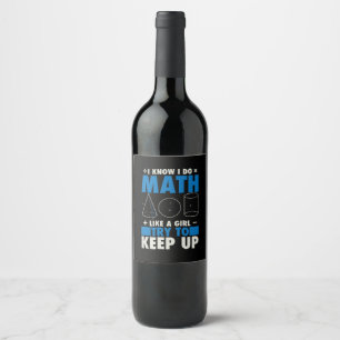 Étiquette Pour Bouteilles De Vin Math Enseignant Le Math Pun Don