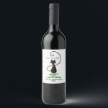 Étiquette Pour Bouteilles De Vin Meowny Christmas, mignon chat de vacances<br><div class="desc">Meowy Christmas, Cute Holiday Cat Vins Étiquettes. Ajoutez une touche spéciale à votre table de Noël avec ce étiquette de vin de vacances de style campagnard customisé. C'est un étiquette de vin de style fun et tendance avec "Ayourself a Meowy Little Christmas." Ce étiquette fait également un grand donneur pour...</div>