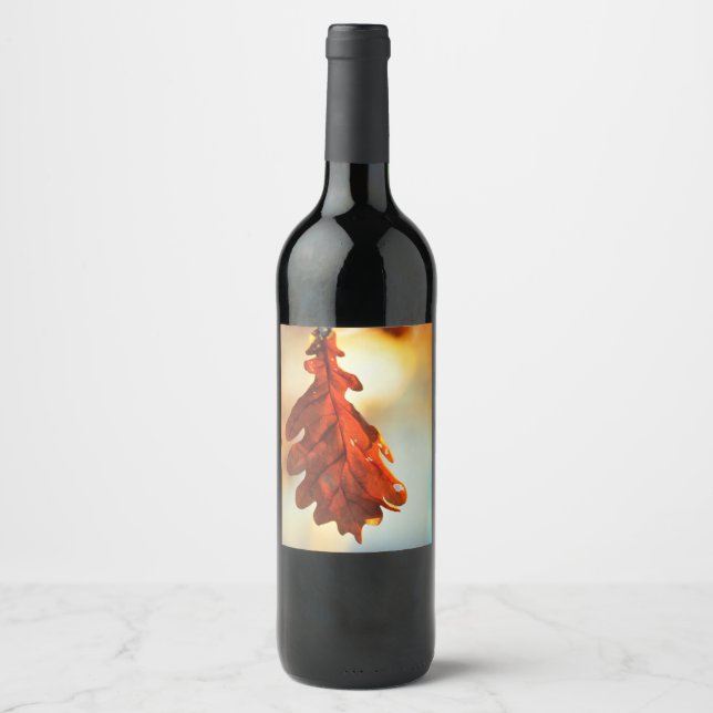 Étiquette Pour Bouteilles De Vin modèle de portrait étiquette (Devant)