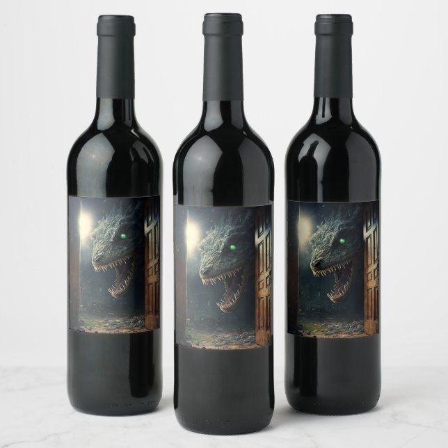Étiquette Pour Bouteilles De Vin Monstres lurk (Bouteilles)