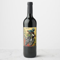 Motocross de nom personnalisé