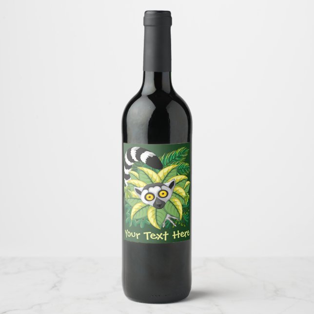 Étiquette Pour Bouteilles De Vin Nappe (Devant)