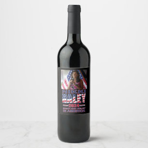 Étiquette Pour Bouteilles De Vin Nikki Haley - 2024