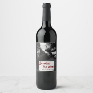 Étiquette Pour Bouteilles De Vin Notre histoire d'amour — Étiquette de vin personna