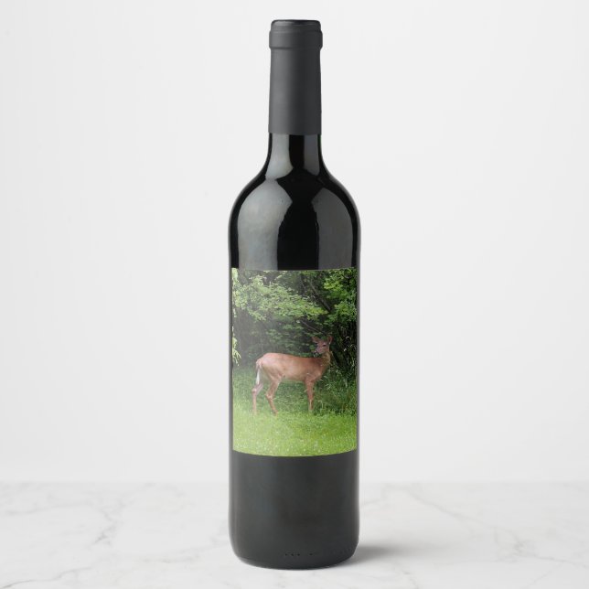 Étiquette Pour Bouteilles De Vin Oh Deer ! (Devant)