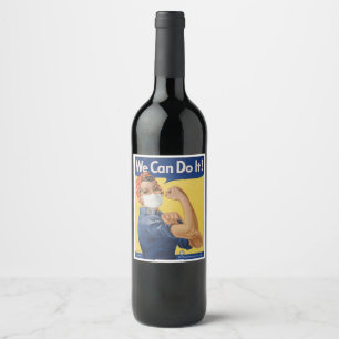 Étiquette Pour Bouteilles De Vin On Peut Le Faire ! Rosie le redémarrage de Rivete