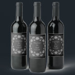 Étiquette Pour Bouteilles De Vin Onyx Black Velvet | Chalkboard Grunge Vintage<br><div class="desc">Personnalisez et faites une déclaration audacieuse avec ce motif coloré et dites qui vous êtes de manière spectaculaire. Ce motif a été méticuleusement conçu avec des vêtements colorés, des chaussures, des sacs à main, des jupes, des vestes, des chemises, des fleurs, de la verdure, des sprigs et est prêt pour...</div>