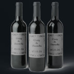 Étiquette Pour Bouteilles De Vin Onyx Black Velvet | Chalkboard Grunge Vintage<br><div class="desc">Personnalisez et faites une déclaration audacieuse avec ce motif coloré et dites qui vous êtes de manière spectaculaire. Ce motif a été méticuleusement conçu avec des vêtements colorés, des chaussures, des sacs à main, des jupes, des vestes, des chemises, des fleurs, de la verdure, des sprigs et est prêt pour...</div>