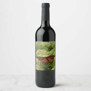 Étiquette Pour Bouteilles De Vin Papillon Viceroy Belle photographie de la nature