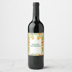 Étiquette Pour Bouteilles De Vin Pears Say
