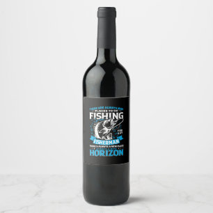 Étiquette Pour Bouteilles De Vin Pêcheur Il y a toujours de nouveaux endroits pour 