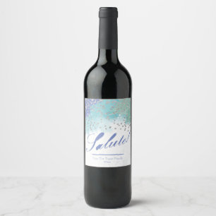 Étiquette Pour Bouteilles De Vin Peinture moderne, salut !