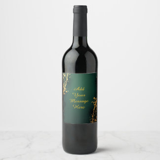 Étiquette Pour Bouteilles De Vin Personalized Wedding Wine Bottle Label
