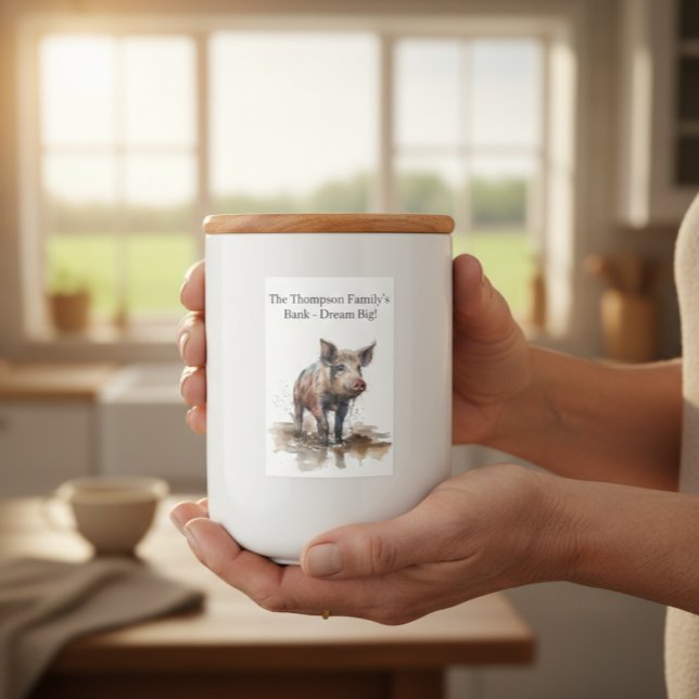 Étiquette Pour Bouteilles De Vin Piglet en jeu, personnalisation (Créateur téléchargé)