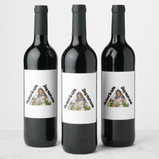 Étiquette Pour Bouteilles De Vin Plaque de papier