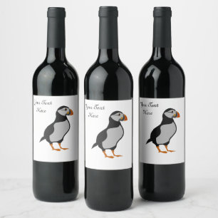 Étiquette Pour Bouteilles De Vin Poignard de l'Atlantique