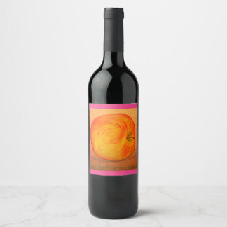 Étiquette Pour Bouteilles De Vin Pomme de Provence