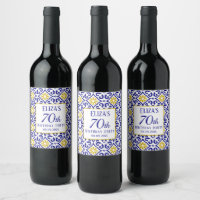 Portugais Carreaux Bleu 70e anniversaire Méditerra