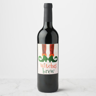 Étiquette Pour Bouteilles De Vin Potions de Sorcières 2
