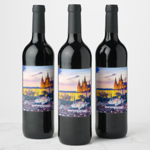 Étiquette Pour Bouteilles De Vin Prague