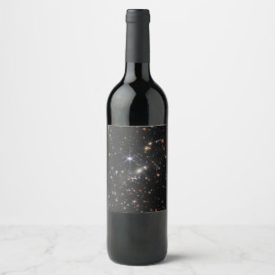 Étiquette Pour Bouteilles De Vin Première vue profonde de l'univers de Webb