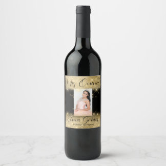 Étiquette Pour Bouteilles De Vin Quinceañera Événement Vin Favoriser Étiquette Pers